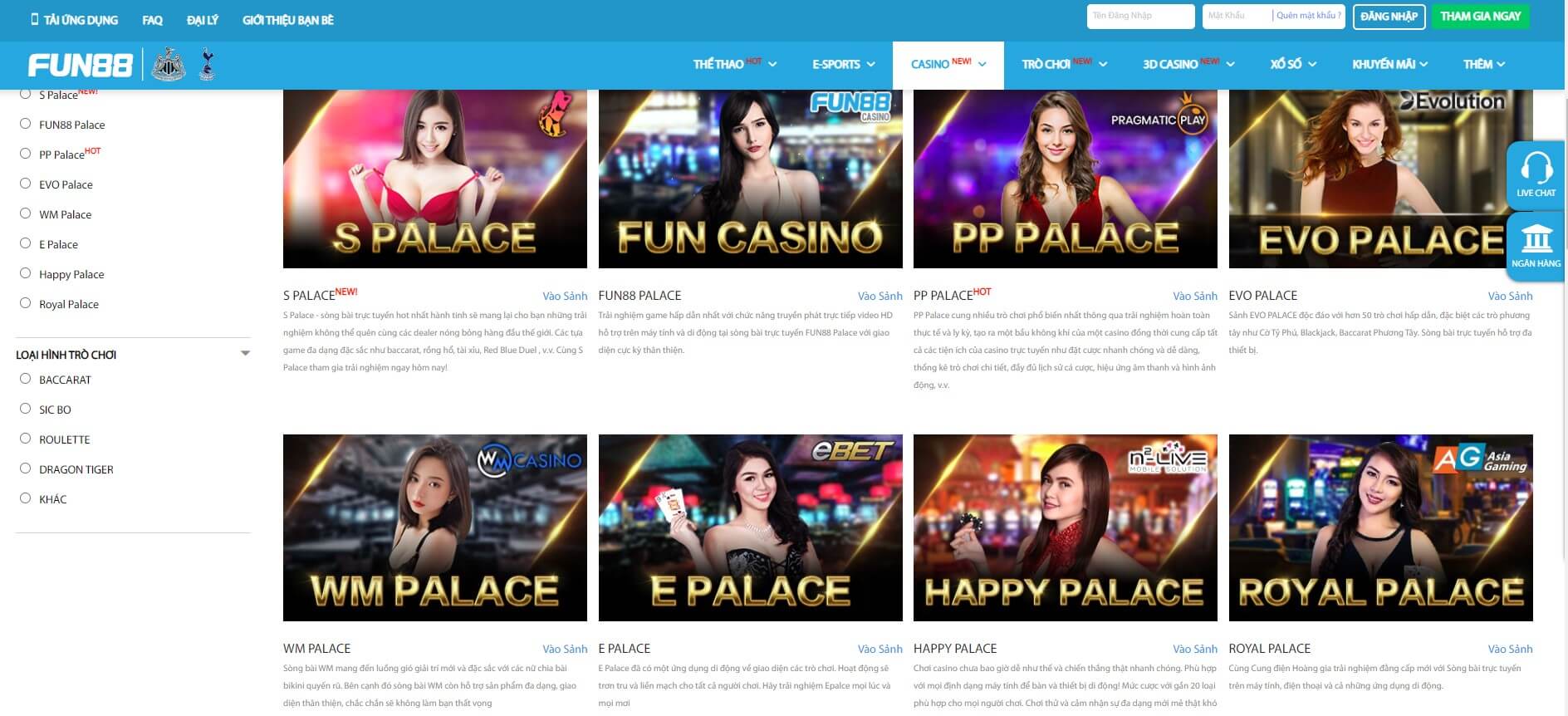Casino online fun88