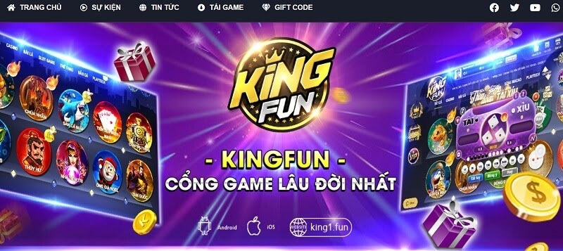Giới thiệu game bài KING FUN