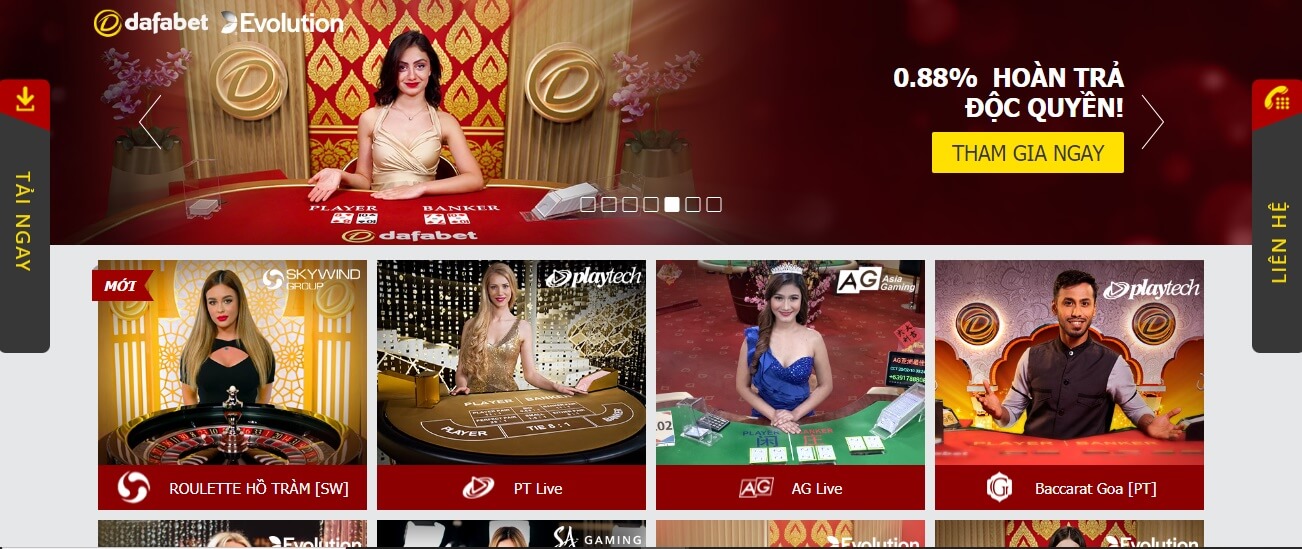 Casino trực tuyến dafabet